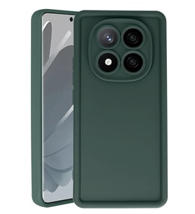 Pilelistore   Xiaomi Redmi Note 14 Pro 5G Kılıf Viera Silikon - Koyu Yeşil