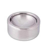 Omnisoft EPX BK-12 Basmalı Paslanmaz Çelik Hazneli Kül Tablası 12 cm