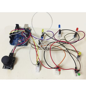 JOYSTİCK İLE LED KONTROLÜ