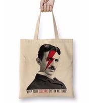 Nikola Tesla Electric Eyes Bez Çanta Uzun Saplı