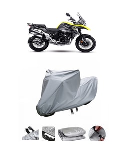 QJ SRT 550 X  Gri Motosiklet Brandası ARKA ÇANTA UYUMLU DEĞİLDİR