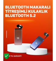 İki Telefona Aynı Anda Bağlanan Bluetooth 5.3 Klipsli Kulaklık – Mfb Çok Noktalı Bağlantı