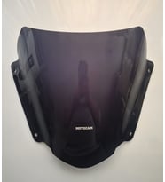 MOTOCAM Suzuki Burgman 400 Ön Cam 2017-2026 Model 38cm Siyah Renkli 4mm KISA SPORTİF