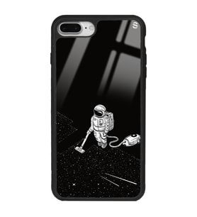 iPhone 8 Plus Astronot Tatiana Tasarımlı Glossy Telefon Kılıfı