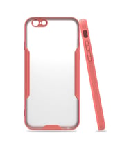 Apple İphone 6 Kılıf Platin Silikon - Pembe