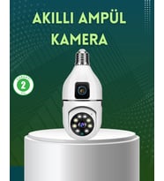 360 Derece Panoramik Wifi Kamera – Full Hd Ev Güvenlik Sistemi