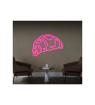 Kruvasan Şekilli Neon Tabela