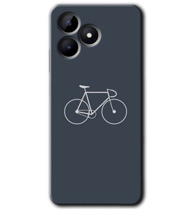 Realme C53 Kılıf HD Desen Baskılı Kılıf - Bike