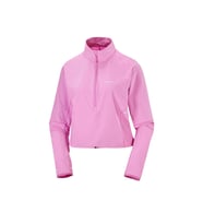 Salomon SENSE AERO HYBRID Kadın Outdoor Çeyrek Fermuarlı Polar Üst LC2641400 Pembe