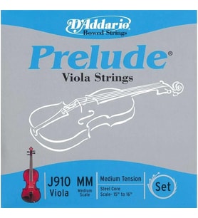 Daddario J910MM Viyola Tel Seti  Prelude, Medium Scale Medium
