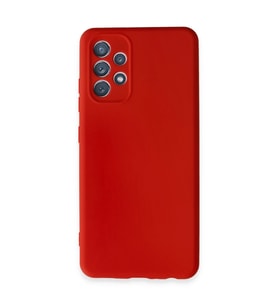 Northcity Samsung Galaxy A32 Kılıf First Silikon - Kırmızı