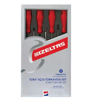 İzeltaş 4775008107 Torx Uçlu Tornavida Takımı 7 Parça