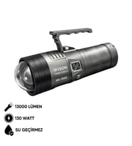 Şarj Edilebilir El Feneri - Wison - 13000 Lümen - 130 Watt (WS-15500)