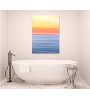 Tablolife Horizon Yağlı Boya Dokulu Tablo 60X90,Çerçeve;Gümüş