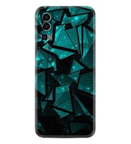General Mobile GM 23 Kılıf Resimli Desenli Baskılı Silikon Green Prizmas 1348