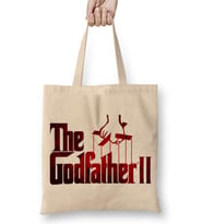 The Godfather Logo 2 Bez Çanta Uzun Saplı
