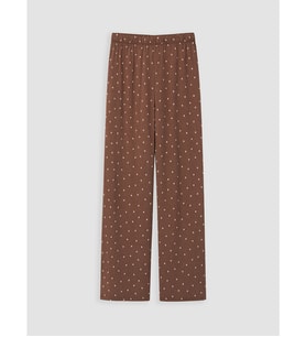 LCW DREAM Kahverengi Kalp Desenli Kadın Pijama Alt