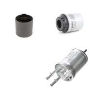 Bosch Filtre Bakım Seti Skoda Rapid 1.2 TSI 2013-2015 105 Beygir CBZB Hava + Yağ f. + Yakıt Filtre Bosch