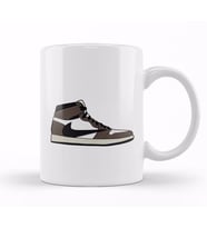 Air Jordan 1 Travis Scott Astroworld Kupa Bardak Porselen
