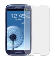 Samsung Galaxy S3 Ekran Koruyucu Yeni Nesil HD Kalite Tempered Glass Cam (Renksiz)