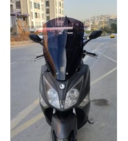 MOTOCAM SYM Joymax 250 İ Ön Cam 2013-2016 Model 75cm Siyah Renkli 4mm İADE YOKTUR