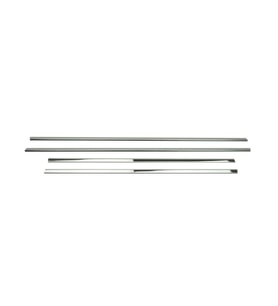 MERCEDES E KLASS W124 UYUMLU CAM ÇITASI 4 PARÇA 1984 VE ÜZERİ PASLANMAZ KROM
