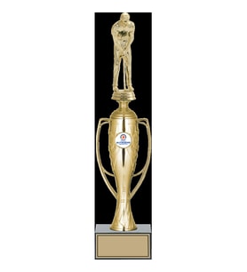 ODAK KUPA - Figürlü Kupalar - Golf Figürlü Kupalar FG-025 A - 39 cm