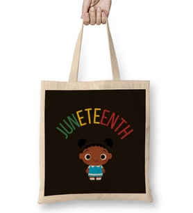 KIDS juneteenth juneteenth juneteenth 2021 1865 Bez Çanta Uzun Saplı