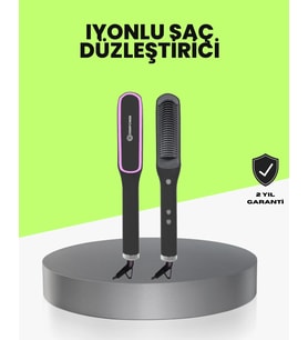 Ayarlanabilir Isılı Saç Düzleştirici Tarak İyon Teknolojili
