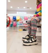United Colors Of Benetton Bej Bağcıklı Hafif Esnek Unisex Çocuk Spor Ayakkabı BN-12031 F