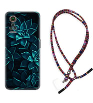 General Mobile GM 21 Pro GM 22 Pro Plus Kılıf Boyun Asklı Rasta Silikon Mistik Çiçekler 1650
