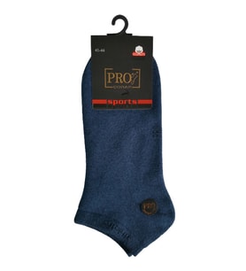 14003 Atletıch Havlu Erkek Patik Çorabı Mavi 41-44
