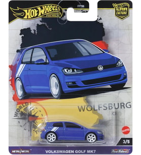 Hot Wheels Premium Car Culture Volkswagen Golf Mk7 Hrv79 Fpy86 (Çok Renkli)