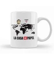 La Casa de Papel Kupa Bardak Porselen