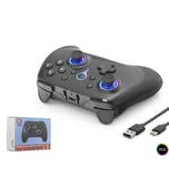 Bluetooth Gamepad Pc Ios Android Switch Ps3 Ps4 Uyumlu Rgb - Siyah ND505B