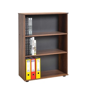 Adore Mobilya Rio 3 Raflı Kitaplık-Koyu Ceviz(Oslo Ceviz) 72x109x34 cm (GxYxD)