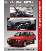 VOLKSWAGEN GOLF 2 MK2 (1983-1992) Torpido Örtüsü Panel Halısı Torpido Koruma Tam Uyum UV Koruma