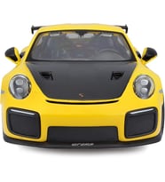 Kutulu Koleksiyon 1 / 24 Ölçek 2018 Porsche 911 Gt2 Rs Sarı Siyah Metal Araba