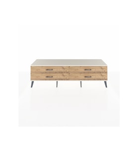 Hyperion TV Ünitesi 4 Çekmeceli  176x44x51 Aytaşı-Aytaşı/Çam