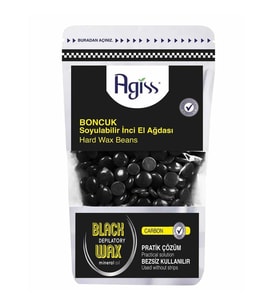 Agiss Boncuk Soyulabilir El Ağdası 220 Gr Kömür - Bezsiz Kullanım