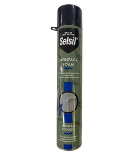 Mey İthalat® Selsil Selfoam Poliüratan Montaj Köpüğü 600 Gr