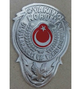 YAKIN KORUMA-CÜZDAN ROZETİ SATINAL-SADECE,YAKIN KORUMA KIMLIK KARTLI PERSONELE SATILIR.-SIVILE SATILMAZ
