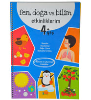 Fen Doğa ve Bilim Etkinliklerim 4 Yaş