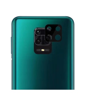 Microsonic Xiaomi Redmi Note 9 Pro Max Kamera Lens Koruma Camı V2 Siyah