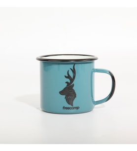 FreeCamp Campers Emaye Mug 350ml-MAVİ