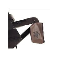 Askılı Kolay Taşınır Emzik Saklama Çantası-pacifier Bag-kahverengi