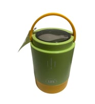 VAGONLİFE PASLANMAZ ÇELİK KULPLU TAŞINABİLİR 3 BÖLMELİ SİLİNDİR YEMEK KABI - LUNCH BOX VGN1266 900ML