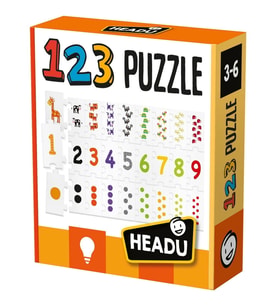 HEADU 123 PUZZLE (3-6 YAŞ)