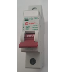 MAKEL 20 AMPER B20 OTOMAT SİGORTA