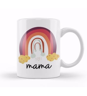 Mathers Day 2021 MAMA Kupa Bardak Porselen
